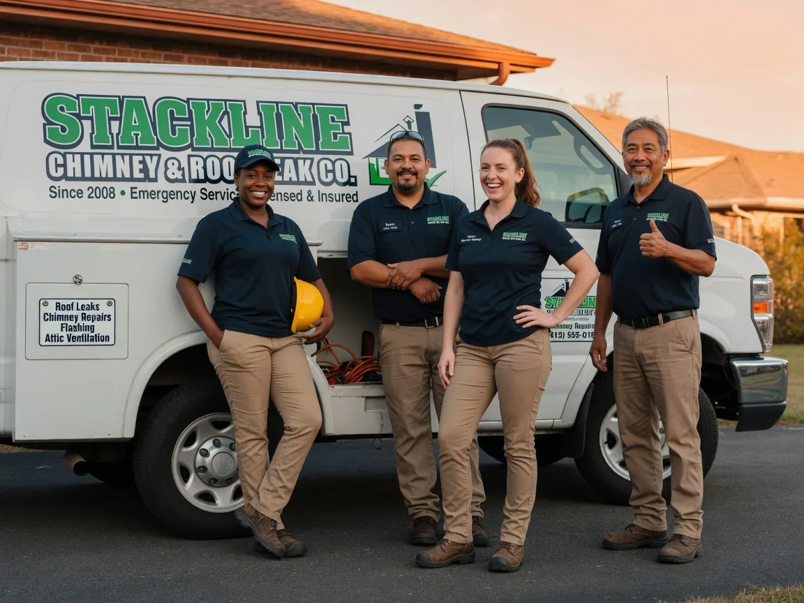 Chimney flashing repair company in Streator, IL